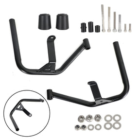 Crash Bars Protection Engine Guard Frame Black Iron Fits For Tr Trident 660 21 Generic