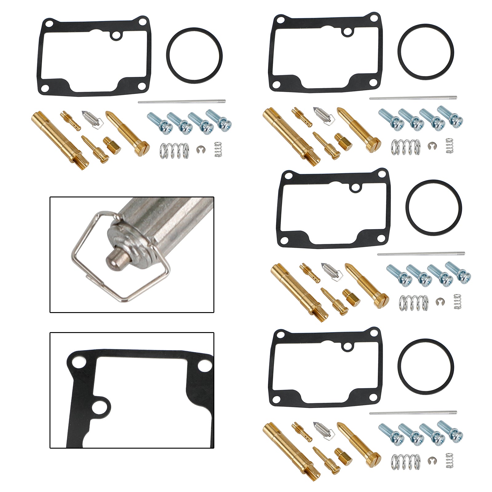 Kit de reparación y reconstrucción de carburador 4X apto para MIKUNI VM34-619 Mecánica Rusa RMZ-640