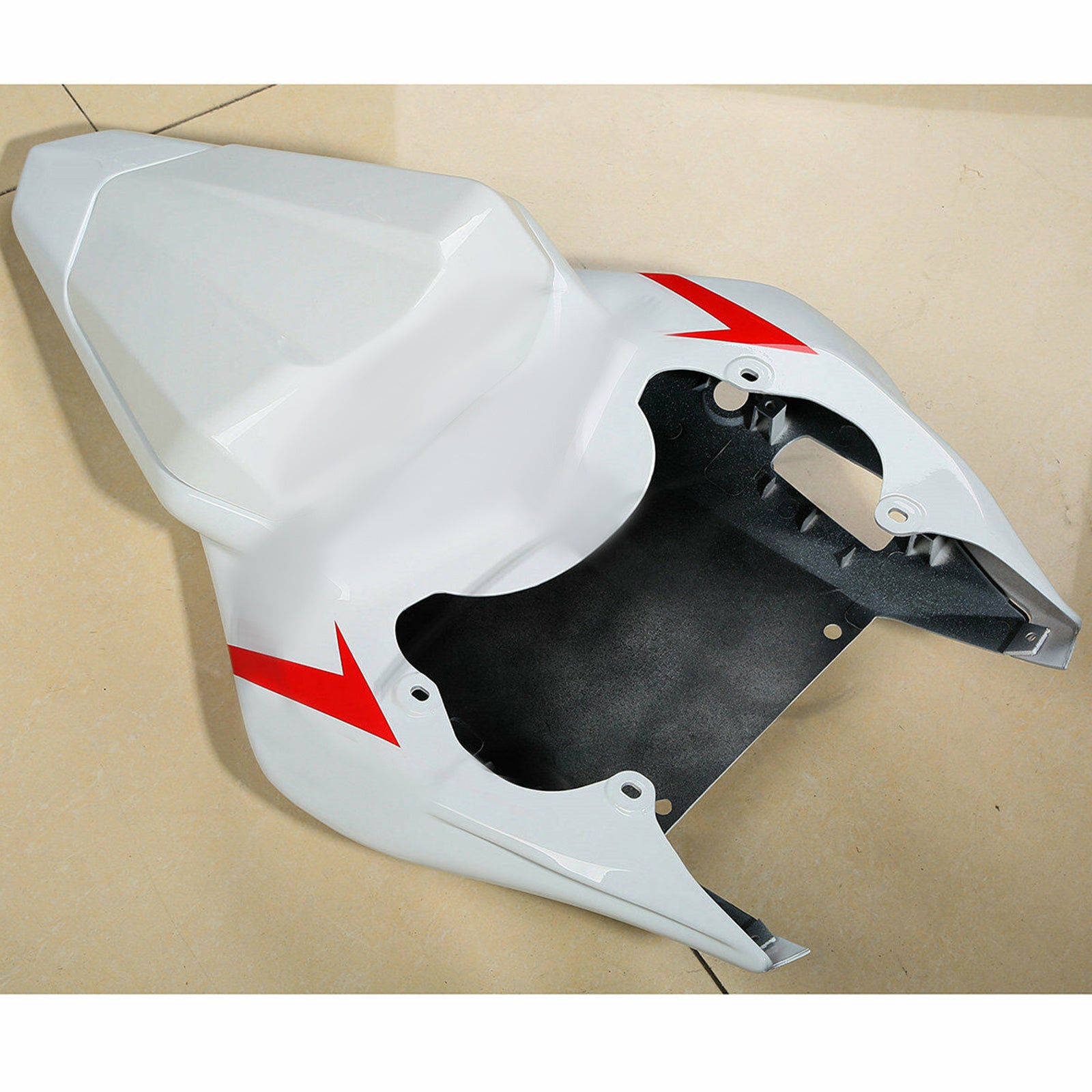 Amotopart 2006-2007 Yamaha YZF-R6 Red&White Fairing Kit