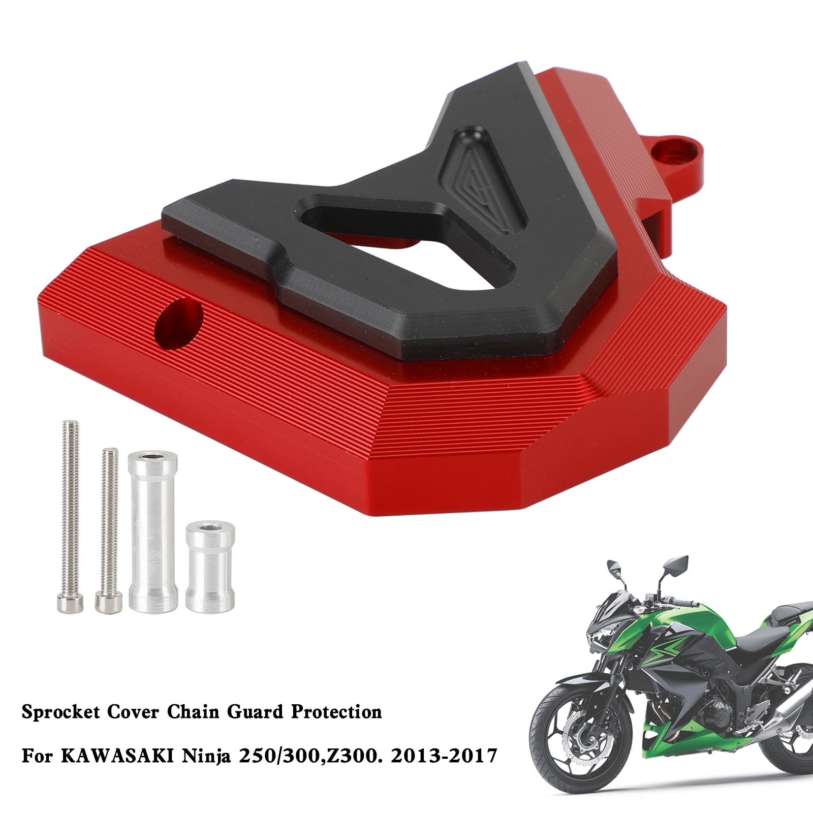 フロントスプロケットカバーチェーンガード KAWASAKI Ninja 250 300