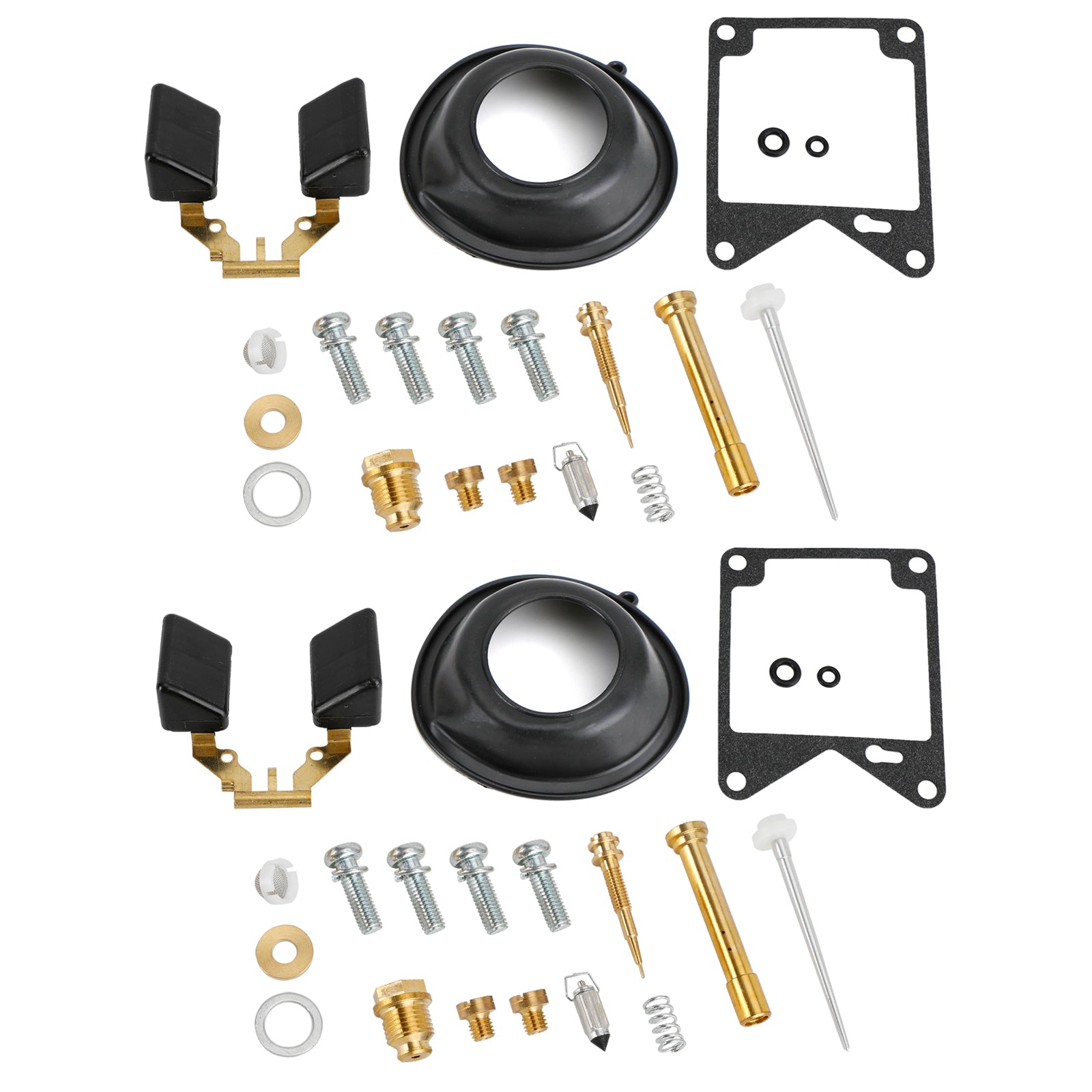 2X Kit de reparación y reconstrucción de carburador apto para Yamaha Virago 750 XV750 1981-1983