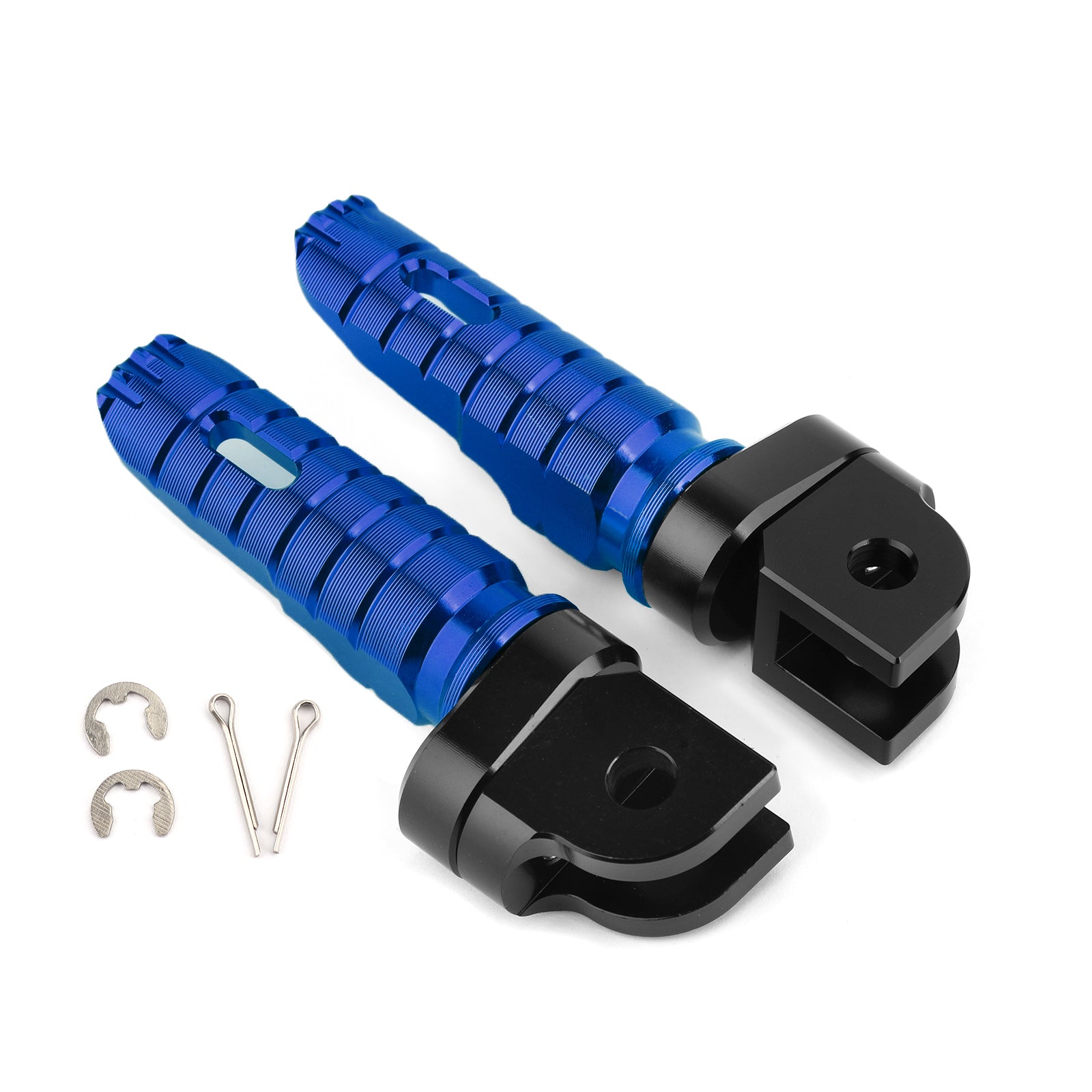 Front Footrests Foot Peg for HONDA CB125R CBR250RR CBR1000RR CB600F CB1100/RS/SX Blue