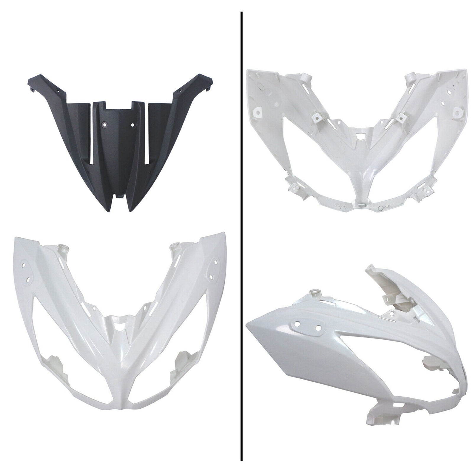 Amotopart Kawasaki ER6F/Ninja650 2012-2016 Unpainted Fairing Kit