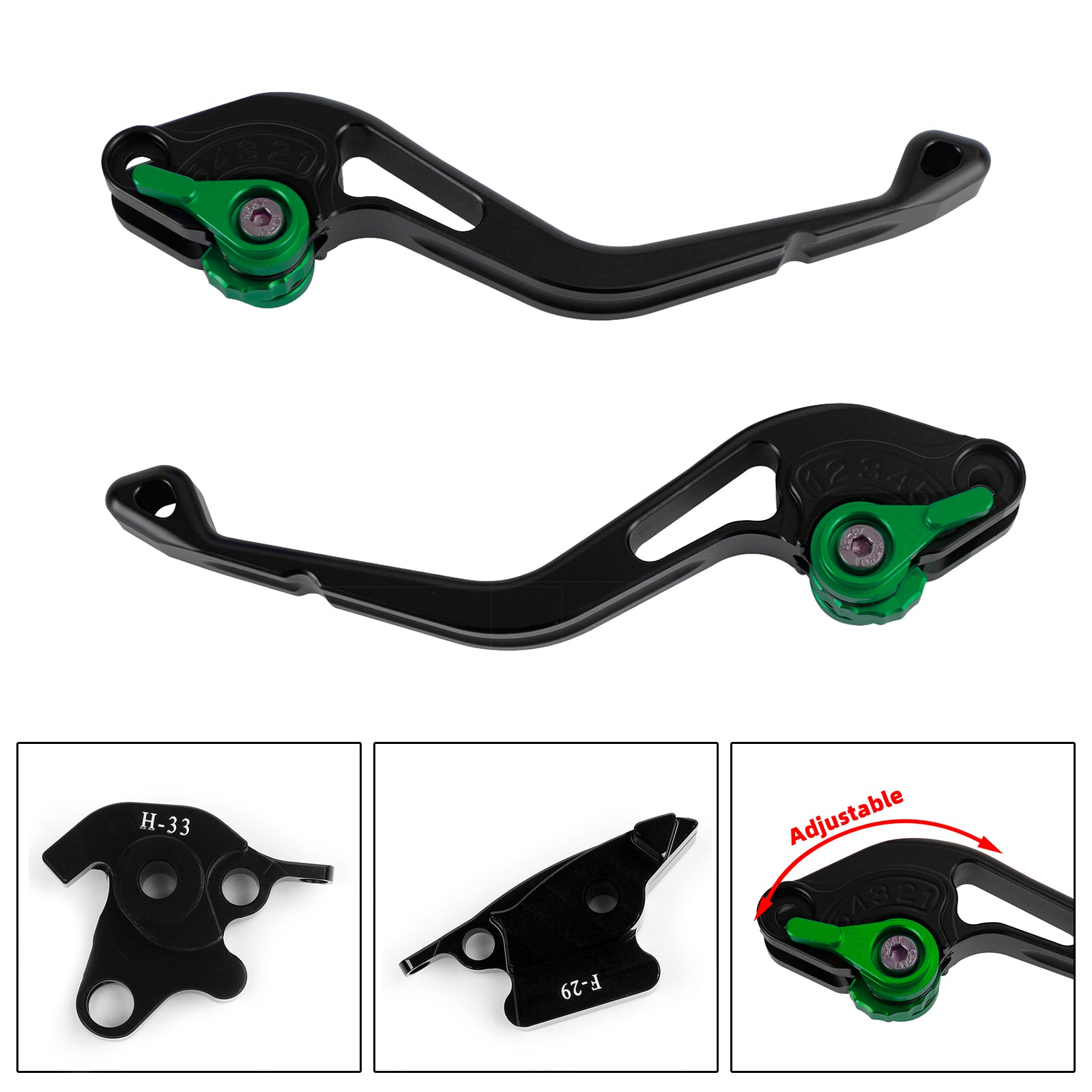 NUOVA leva freno frizione corta adatta per Honda VFR 1200 2010-2013 RC51 2000-2006