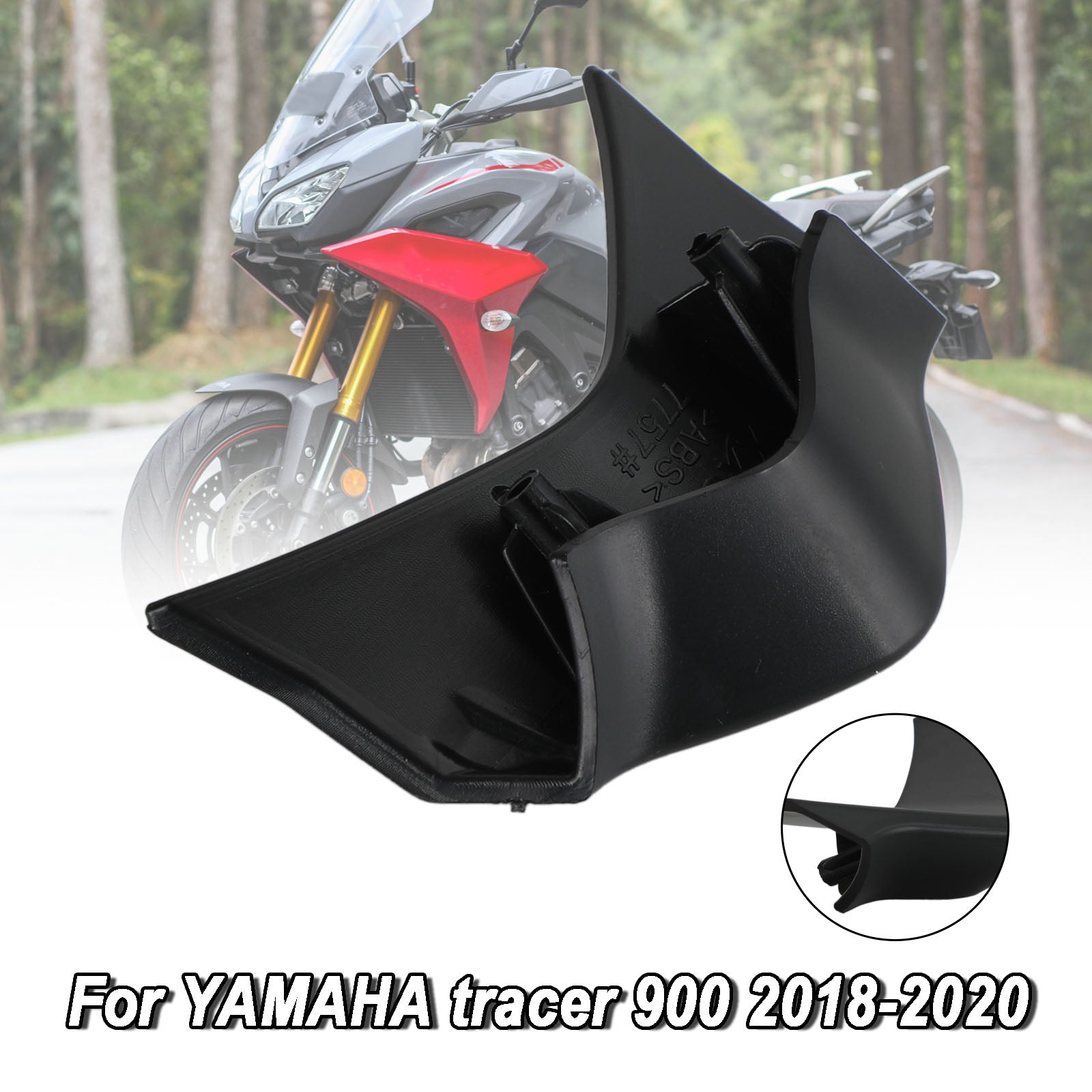 Carénage sous panneau avant non peint pour Yamaha Tracer 900/GT 2018 – 2020