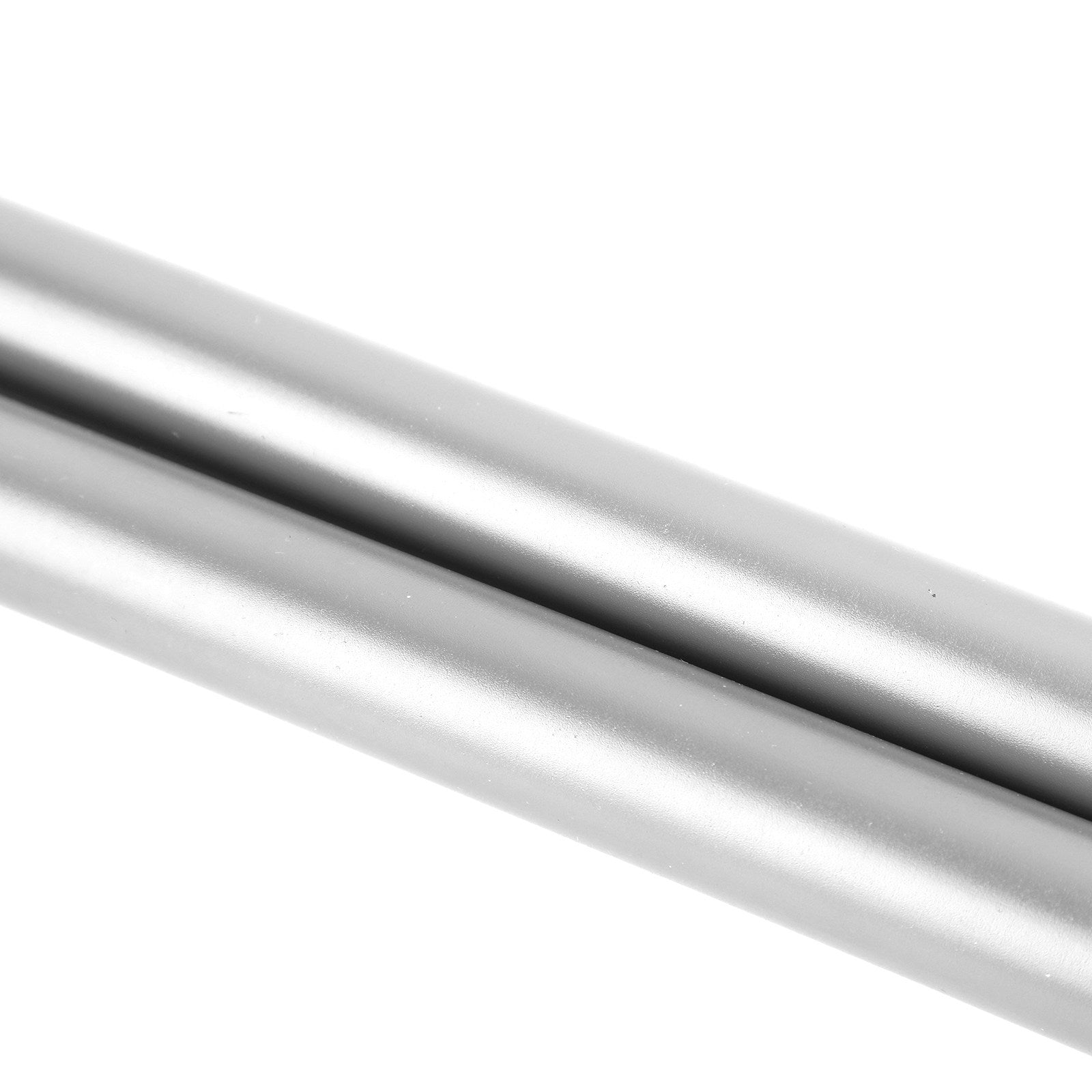 Kit manubrio tubo forcella universale regolabile girevole in billet CNC 47mm argento generico