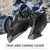 Front Side Tank Gas Trim Fairing Panel Cowl For Kawasaki Z650 2017 2018 2019 Generic