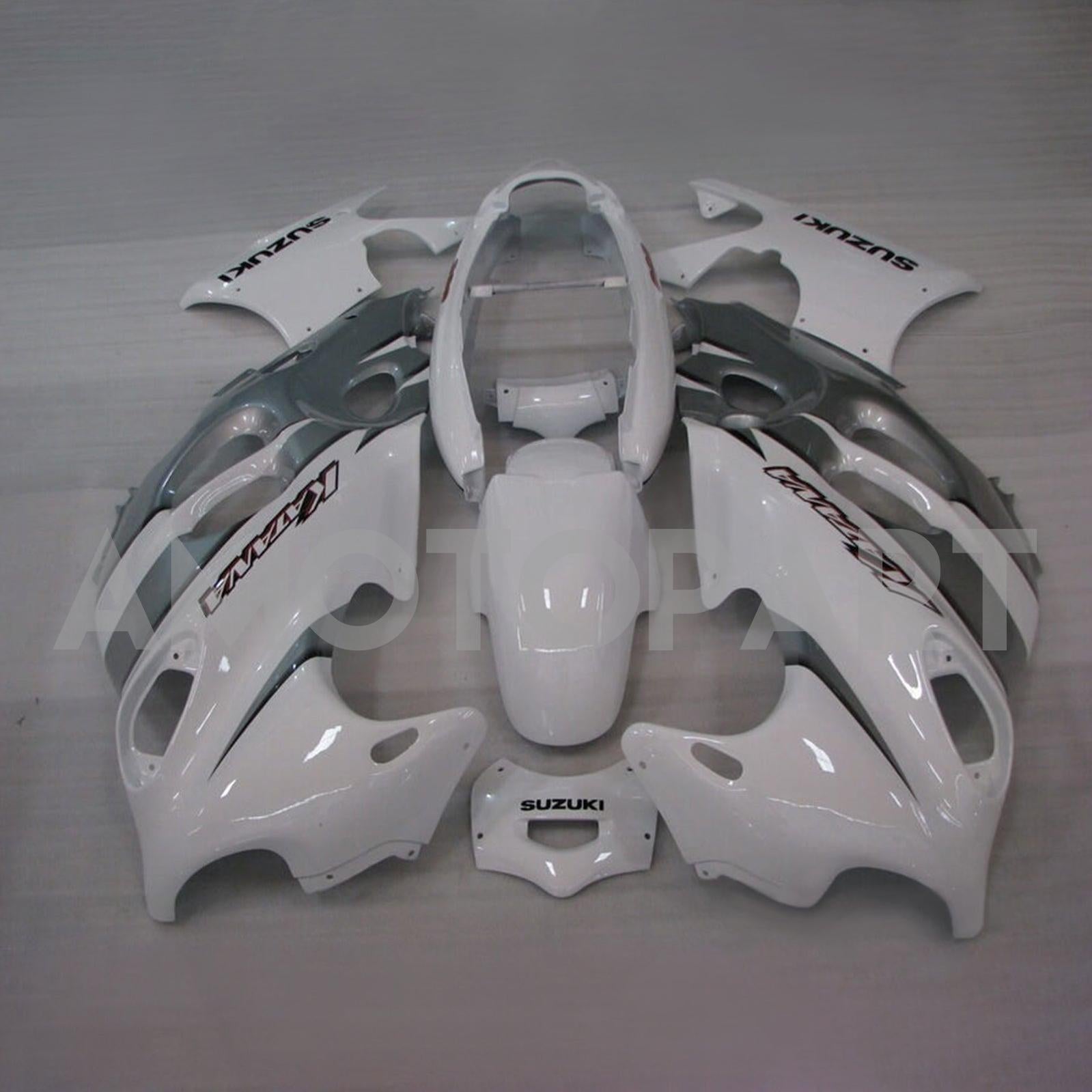 Amotopart Suzuki 2003-2006 Katana GSXF600/750 White Fairing Kit