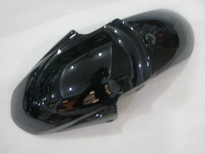 Amotopart 2009–2015 Yamaha FZ6R glänzend schwarzes Verkleidungsset