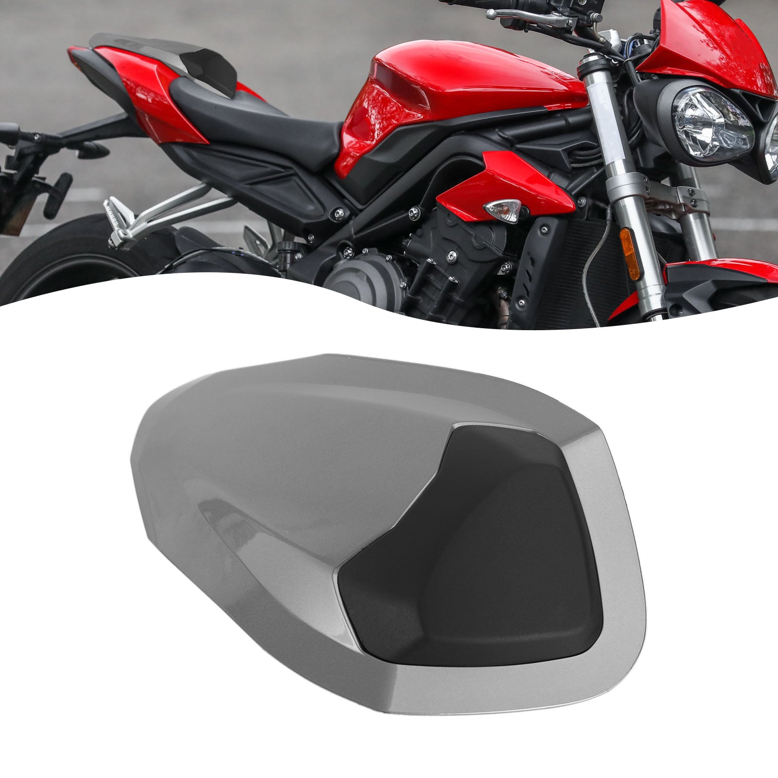 Rücksitzverkleidungsabdeckung für Street Triple RS 765 2017-2019 Generic