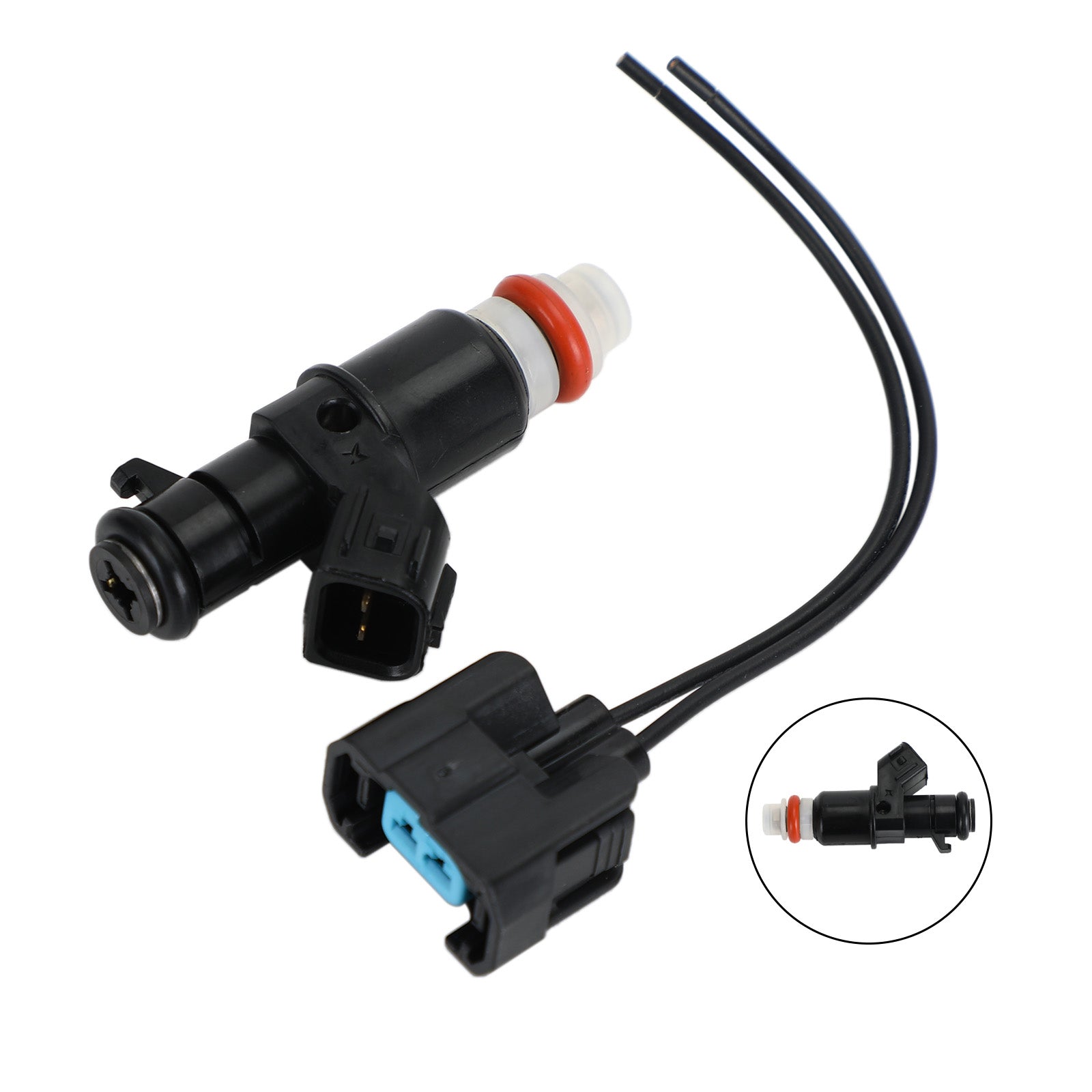 Fuel Injector for Suzuki Quadracer 450 LTR450 LT-R450 LTR450Z W/Plug 2006-2009 Generic