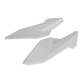 Carenatura del pannello di rivestimento della copertura laterale del serbatoio del gas per HONDA CBR500R 2019-2021 Bianco