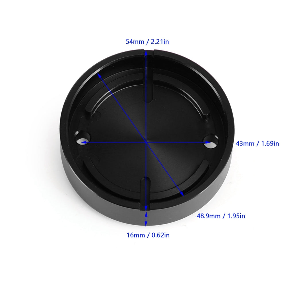 CNC フロントブレーキフルードリザーバーカバー Ducati モンスター 937 パルス 1100 1200 S R 汎用