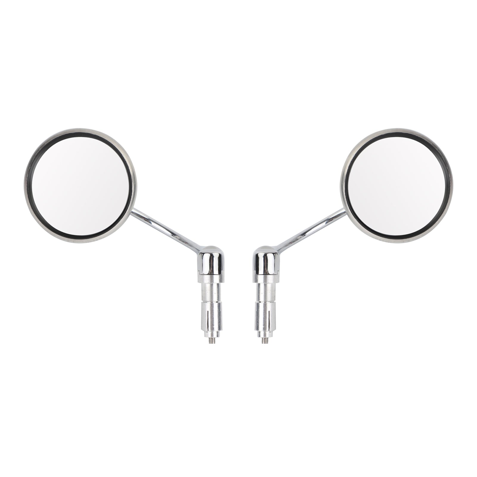 カフェレーサークルーザーカスタムラウンドバーエンドミラーバック