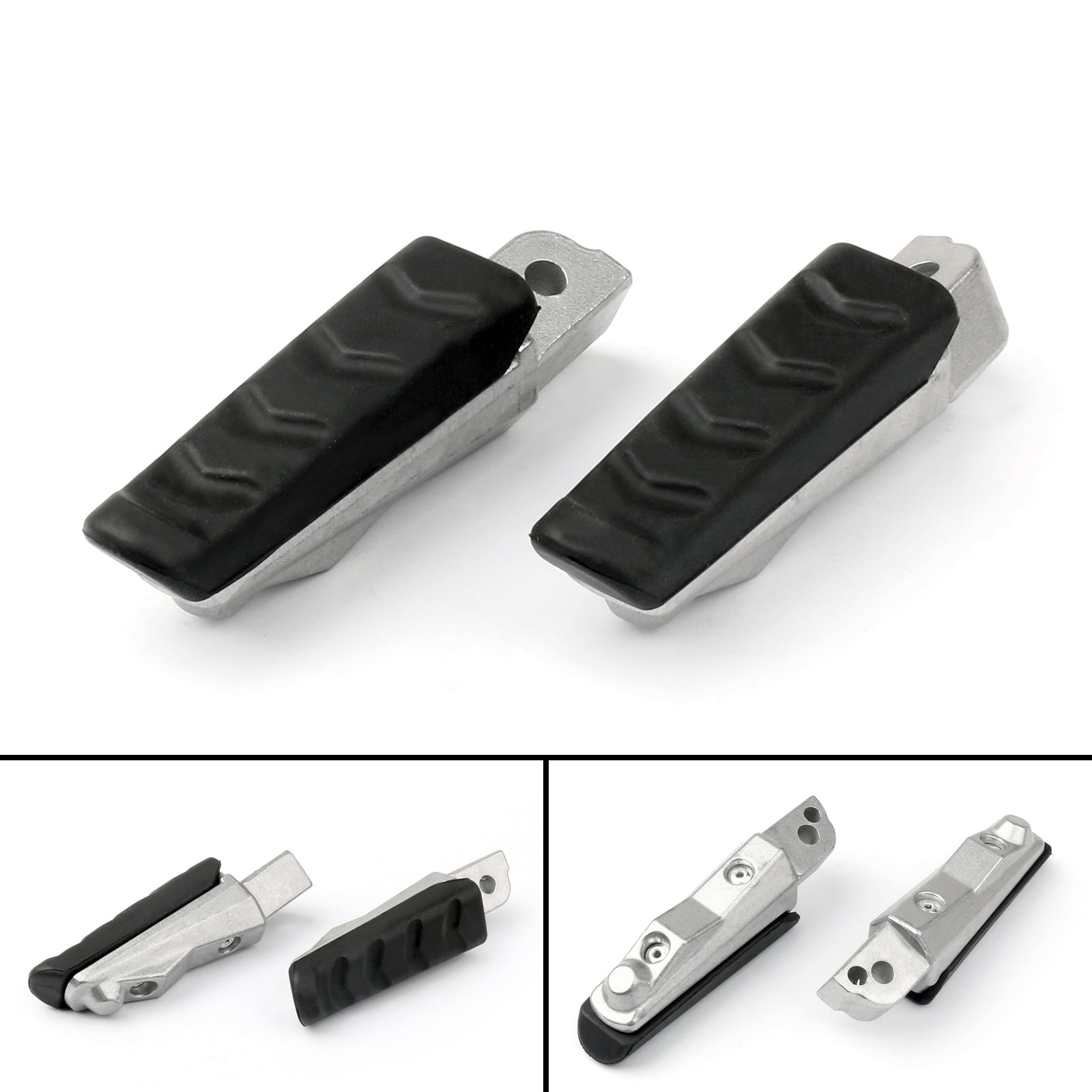 Front Footrest Pedals Foot Pegs For BMW F800GT 11-13 F800S 04-08 F800ST 04-12