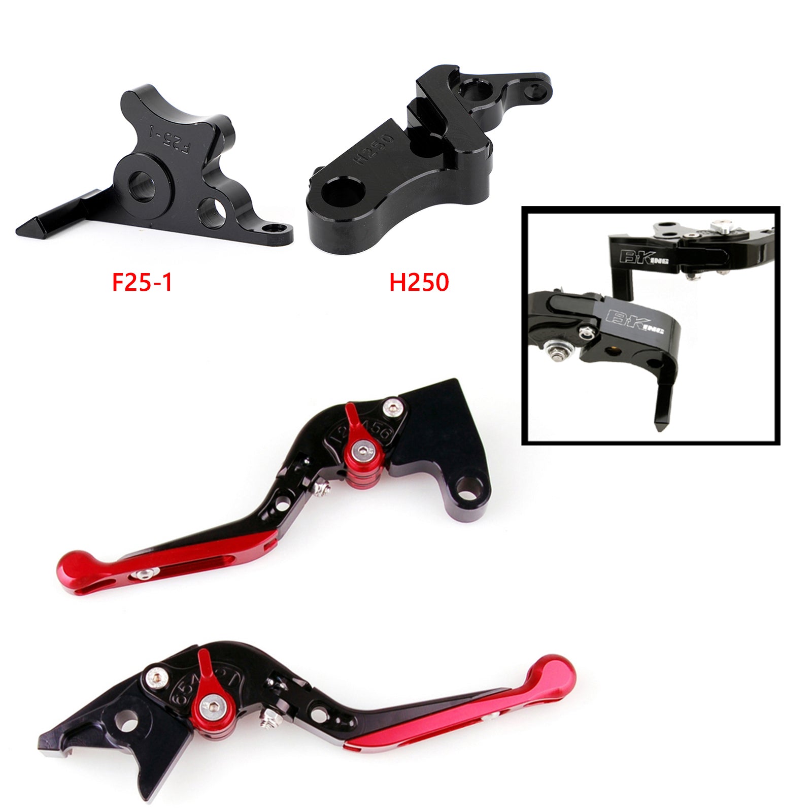 Adjustable Clutch Brake Lever for Honda CBR500R/CB500F 19-21 CBR300R 19-21 Generic