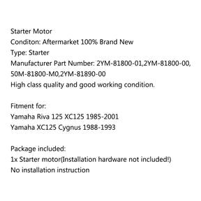 Motor Starter For Yamaha Riva 125 XC125 1985-2001 XC125 Cygnus 1988-1993