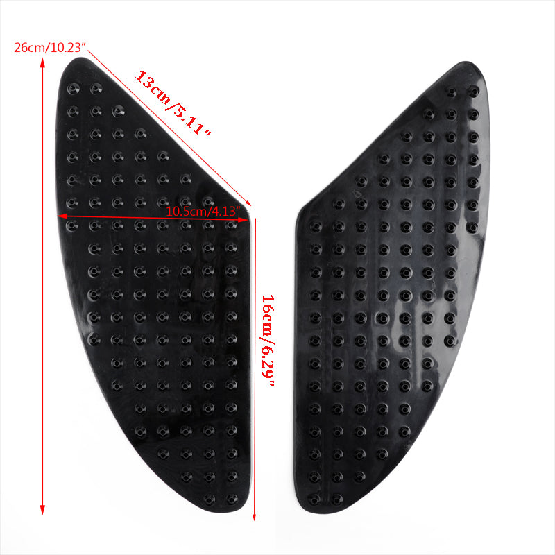 Tank Traction Pad Side Gas Knee Grip Protector Fit For Triumph THRUXTON 2004-2013 STEVE McQUEEN SE 2012