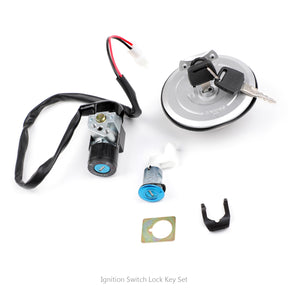 Ignition Switch Fuel Gas Cap Seat Lock Key Set For Honda CBR125R 04-10 CBR125RS
