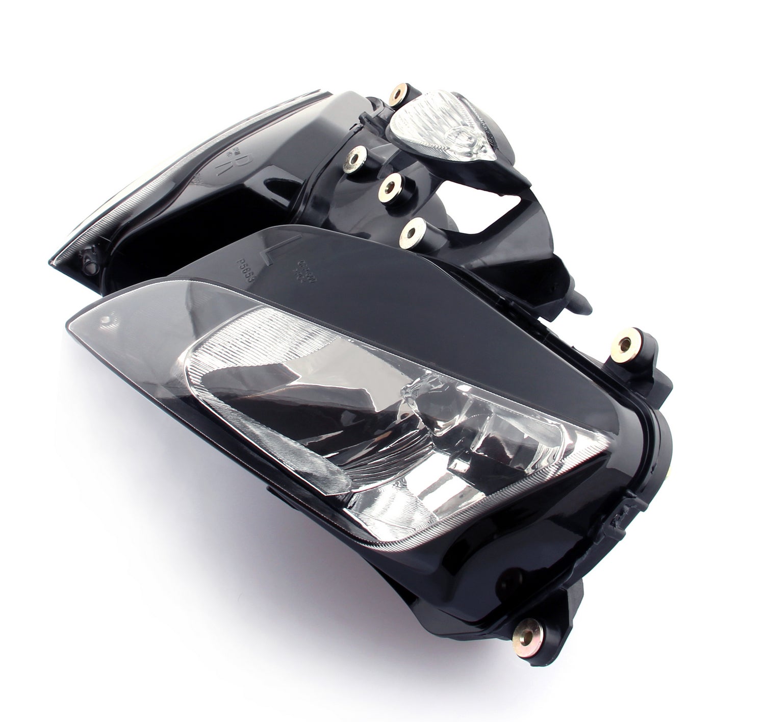 Faro delantero parrilla faro LED protector transparente para Honda CBR600RR 03-06 genérico