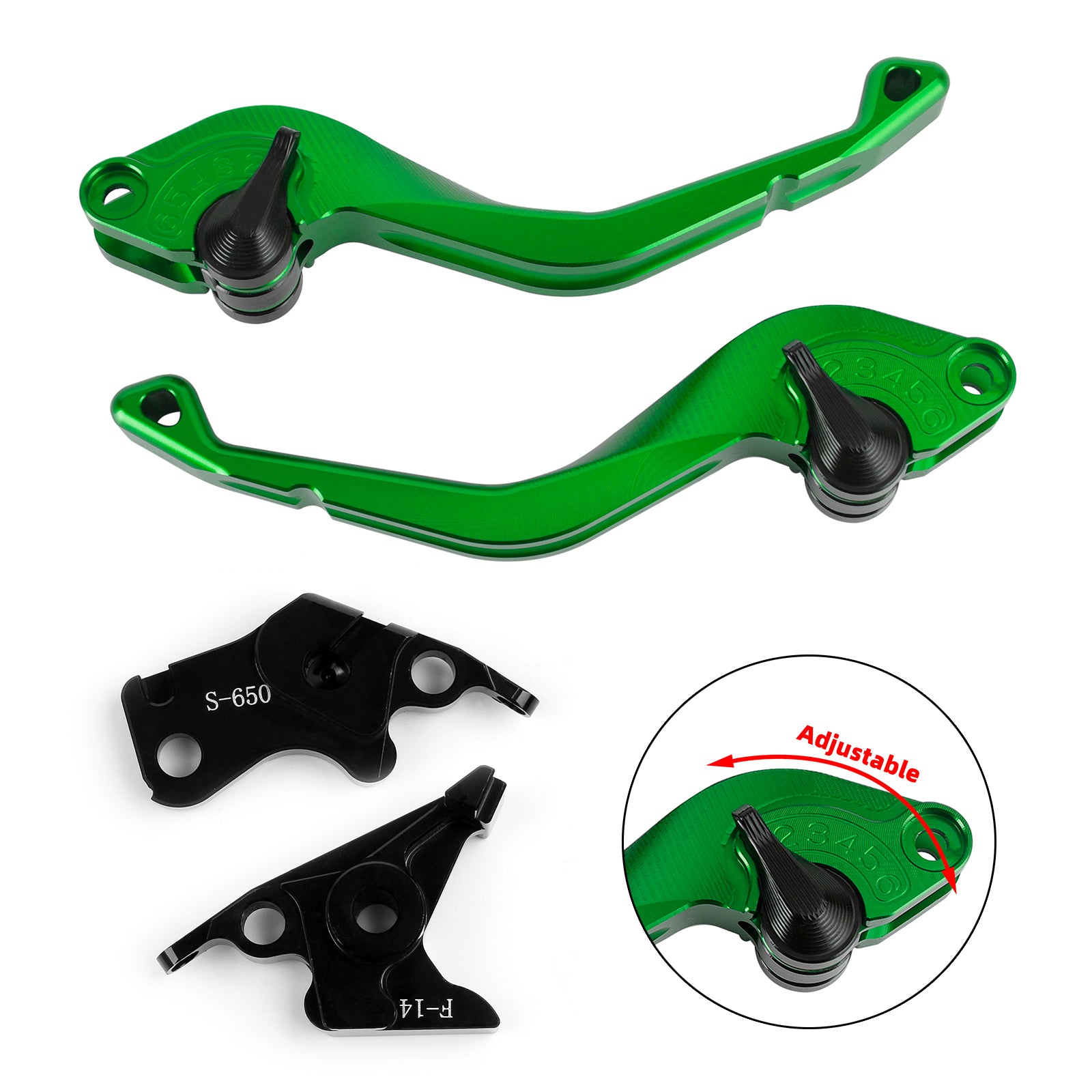 CNC Short Clutch Brake Lever fit for Suzuki SV650/S DL650/V-STROM 750 KATANA