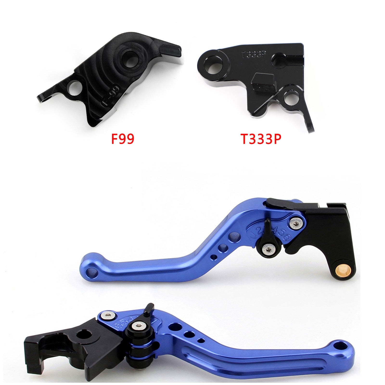 Short Clutch Brake Lever fit for Speed Triple R 2016-2018 Tiger 1050 Scrambler Generic