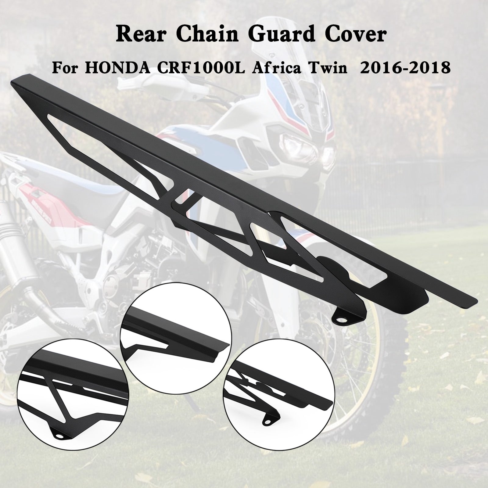 Sprocket Chain Guard Cover For HONDA CRF1000L Africa Twin 2016-2018 Generic