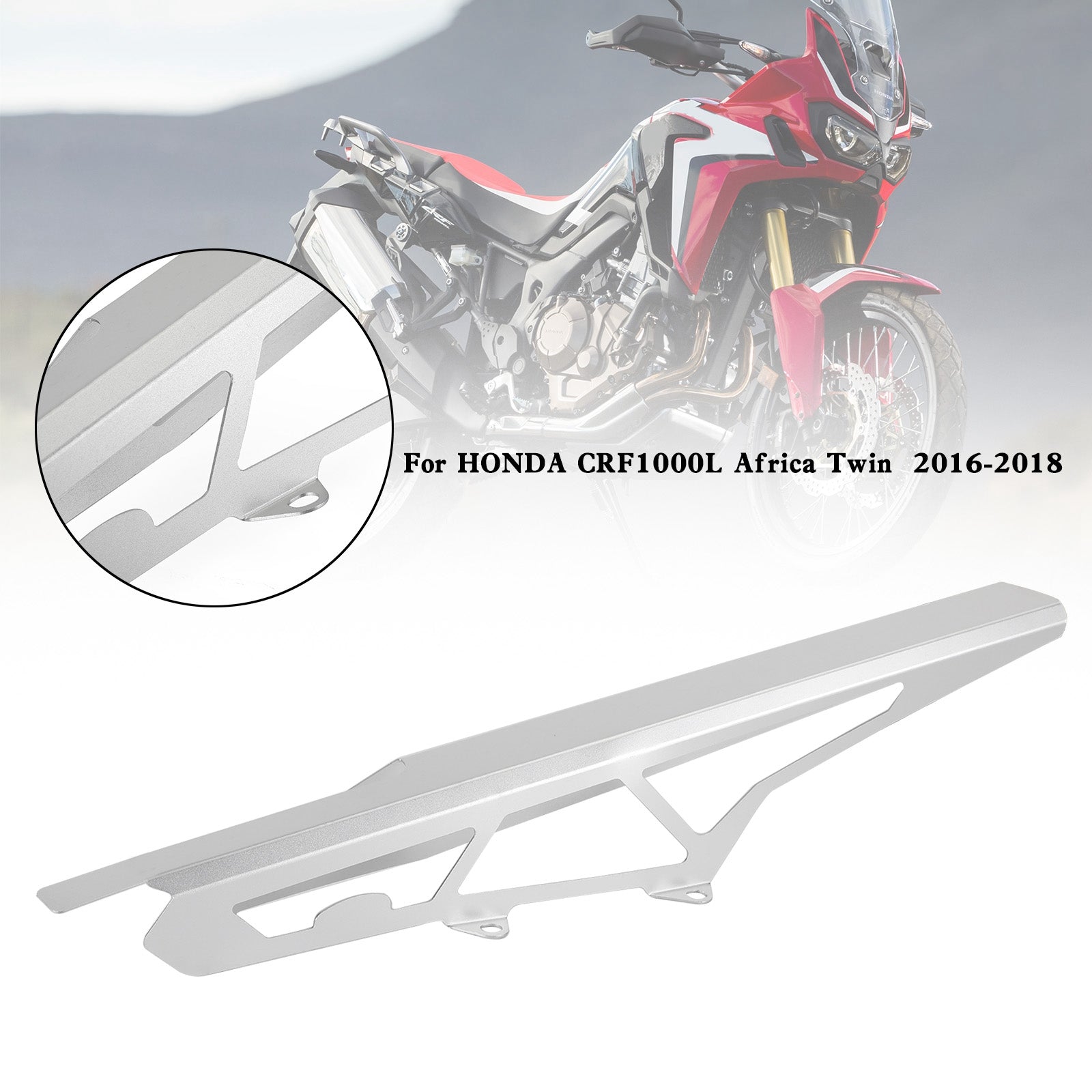 Sprocket Chain Guard Cover For HONDA CRF1000L Africa Twin 2016-2018 Generic