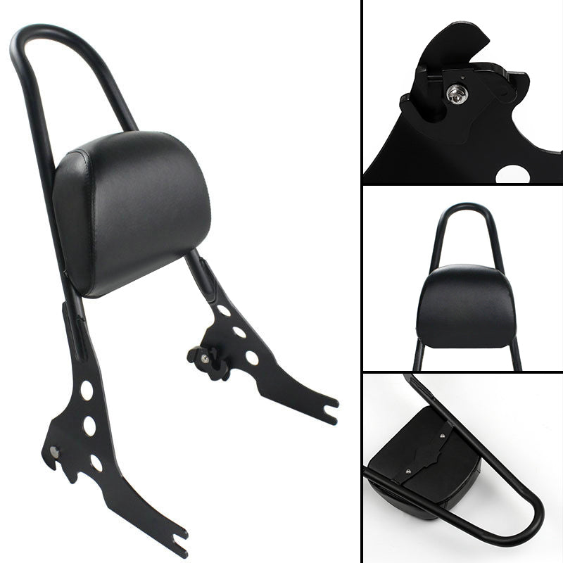 Almohadilla del respaldo del asiento del portaequipajes Sissy Bar para 2015-18 Street 500 750 XG500 XG750 genérico