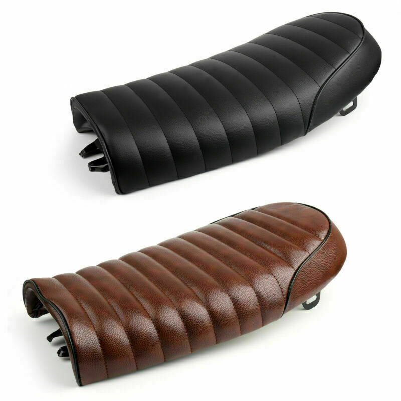 Asiento De Moto Para Brat Scrambler Cafe Racer Tracker Bobber Universal Genérico