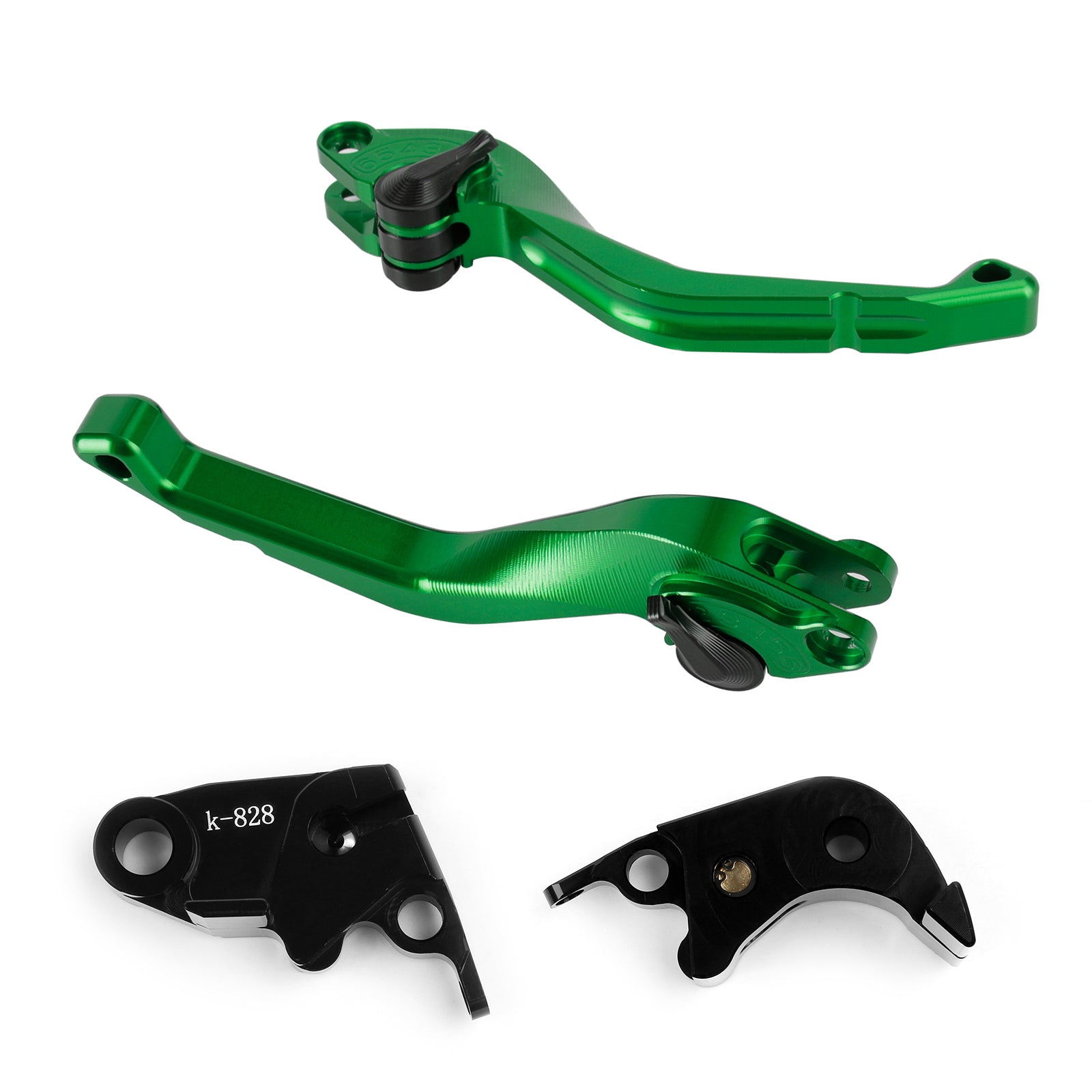 CNC-Kurzkupplungsbremshebel passend für Kawasaki ZX636R / ZX6RR 2005-2006