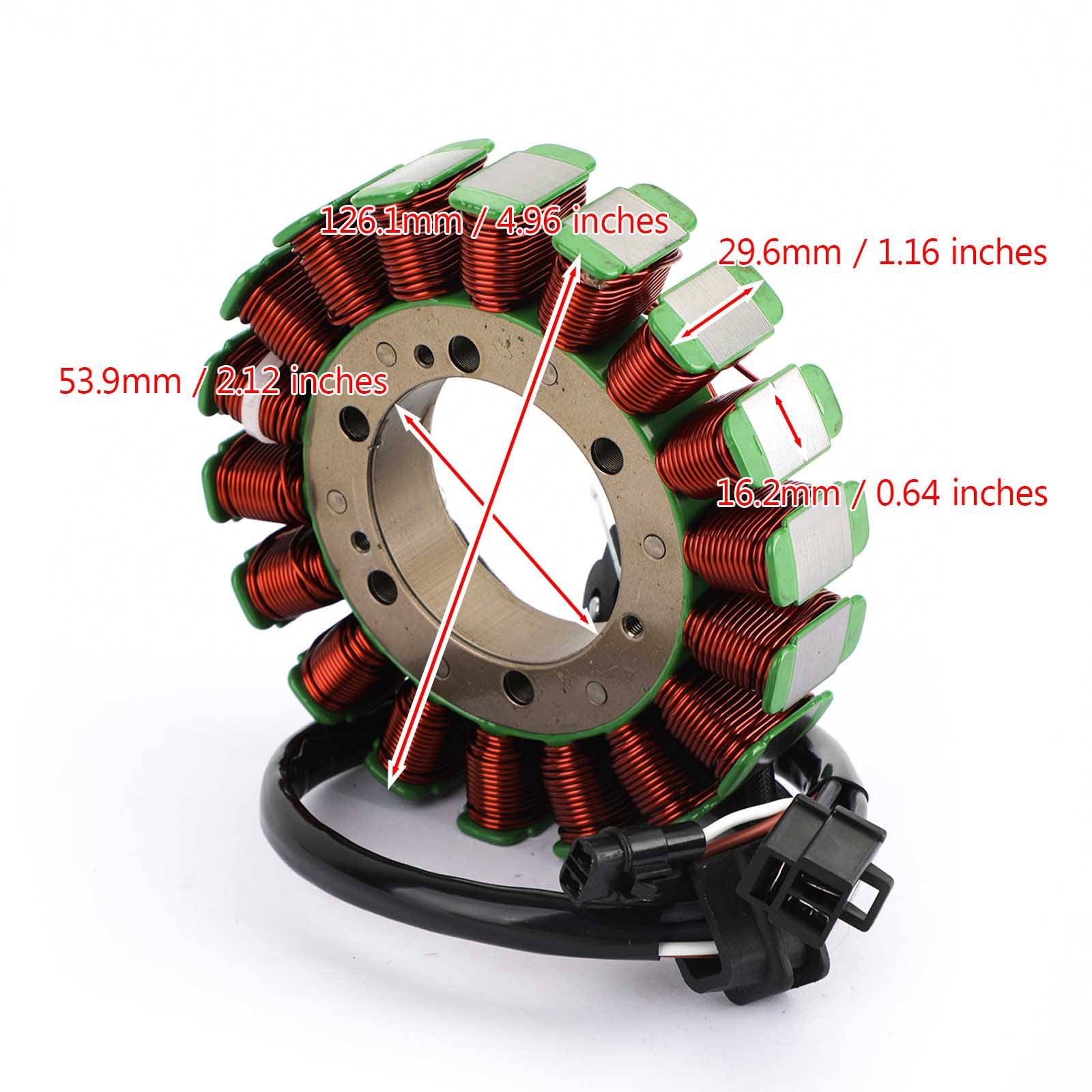 Stator d'alternateur adapté pour Arctic Cat UTV 0802-072 0802-064 Wildcat 1000 X X4 4