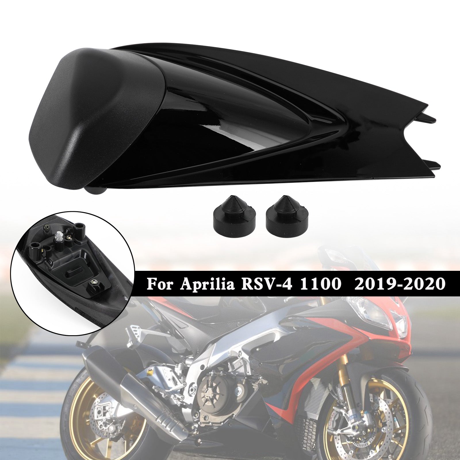 Rücksitzbezug-Verkleidungsverkleidung für Aprilia RS125 RS4 RSV4 1000 2009-2022