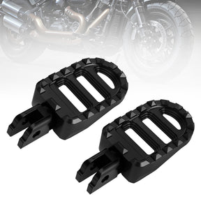 Front Footrests Foot Peg fit for Sportster S Lower Rider Fat Bob Softail Slim