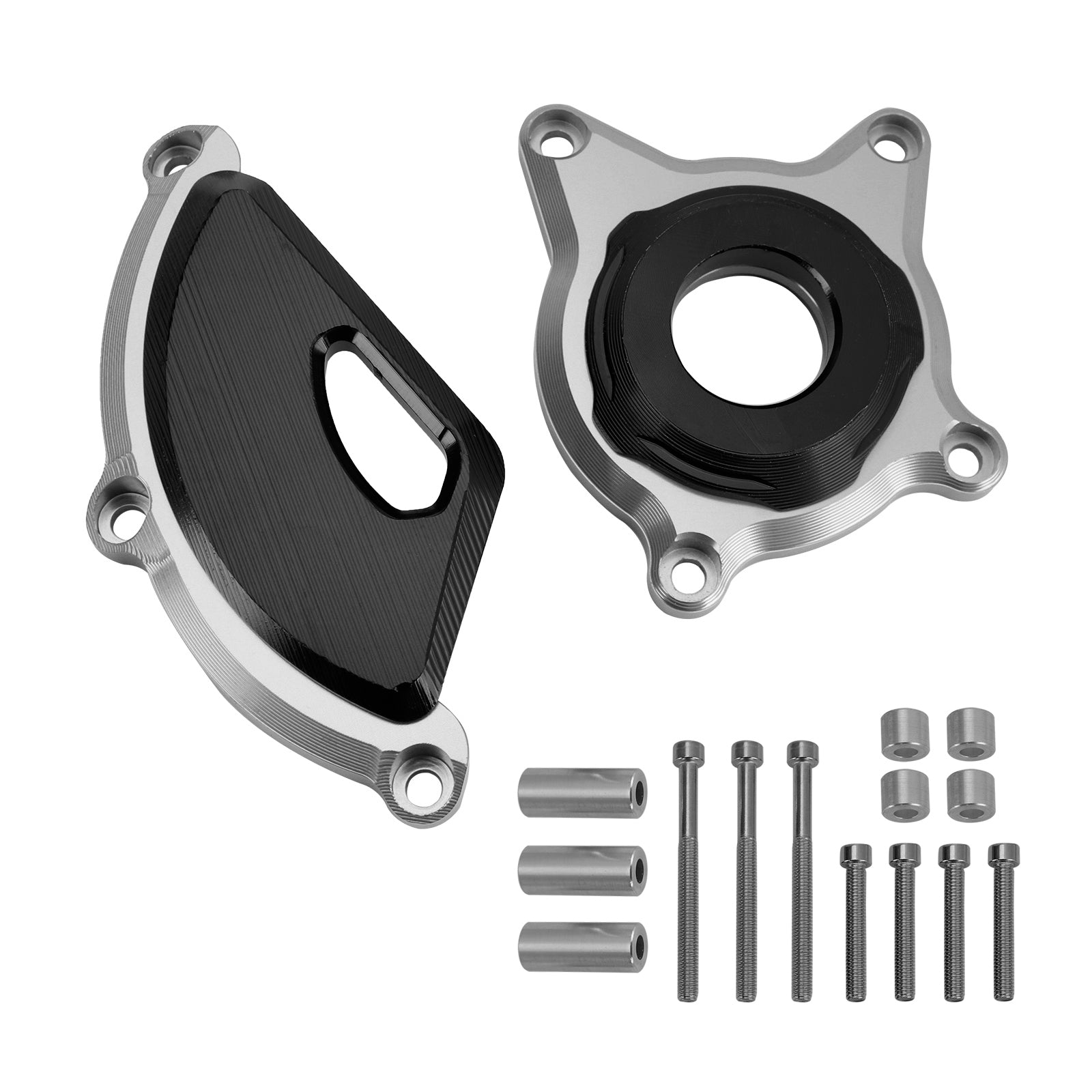 Plastic Engine Protector Covers Slider For KAWASAKI Z900 RS CAFE 2017-2023 Titanium