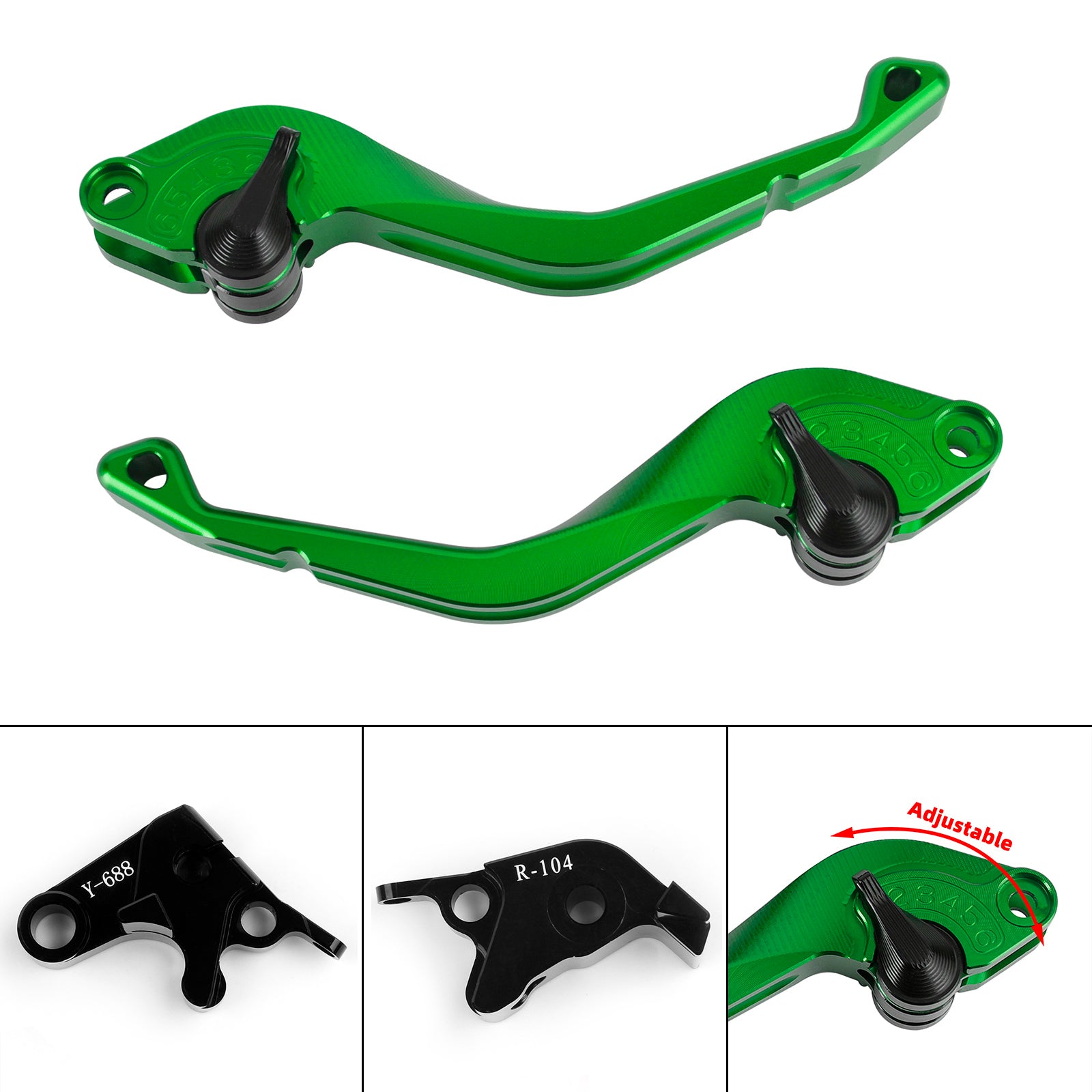 CNC Short Clutch Brake Lever fit for Yamaha YZF R1 R6 R6S CA/EU VERSION