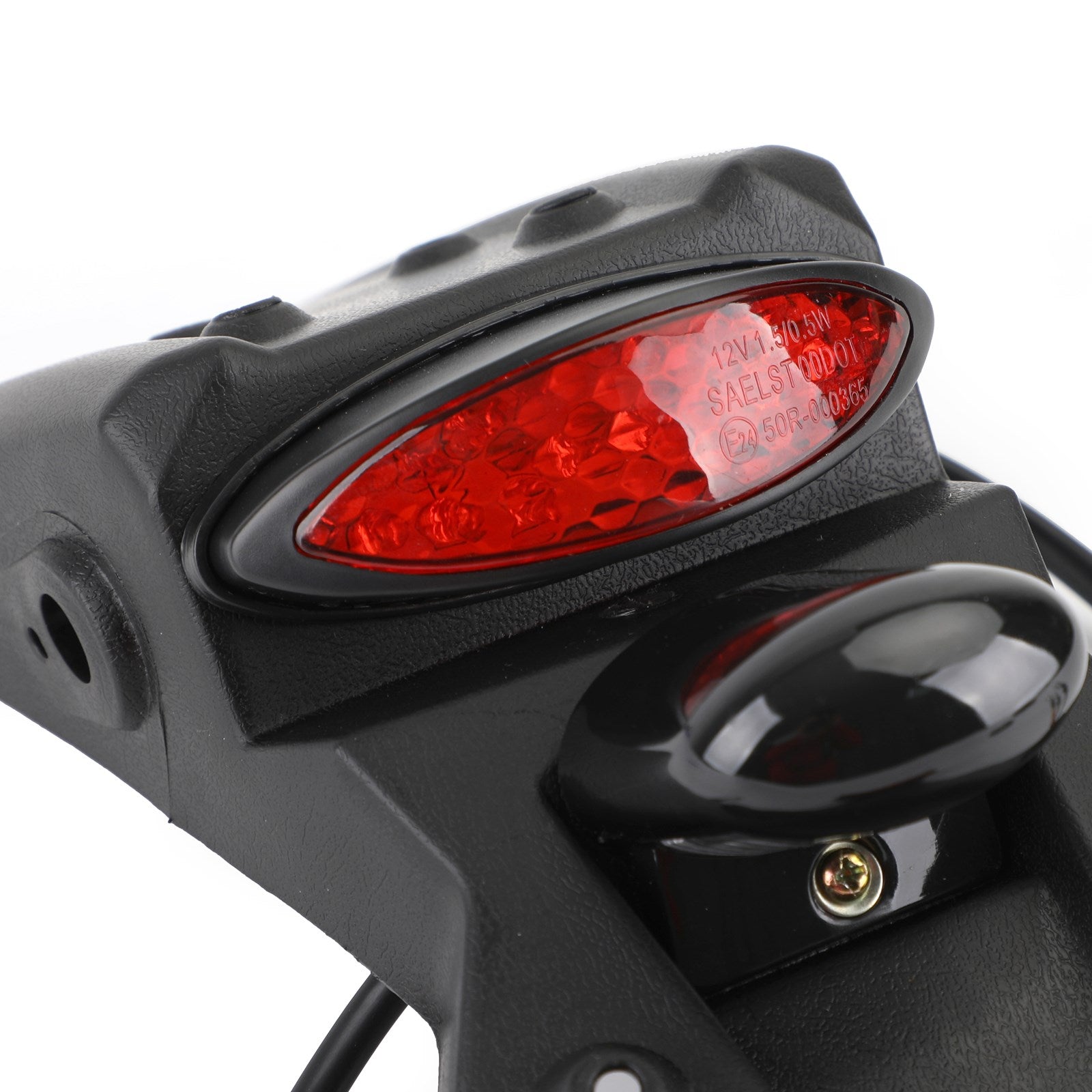 Off-road MX Motocross Dual Sport Pit Dirt Bike LED Rear Fender Brake Tail Light