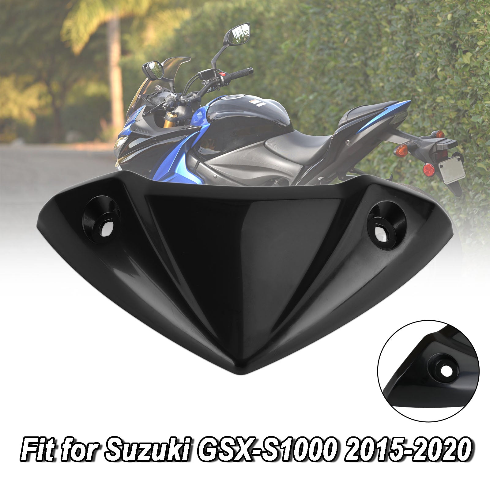 Unpainted Headlight Instrument Cover Fairing For Suzuki GSX-S 1000 2015-2020