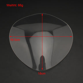 Front Headlight Lens Guard Protector Fit For Kawasaki Vulcan S 2015-2021 Smoke Generic