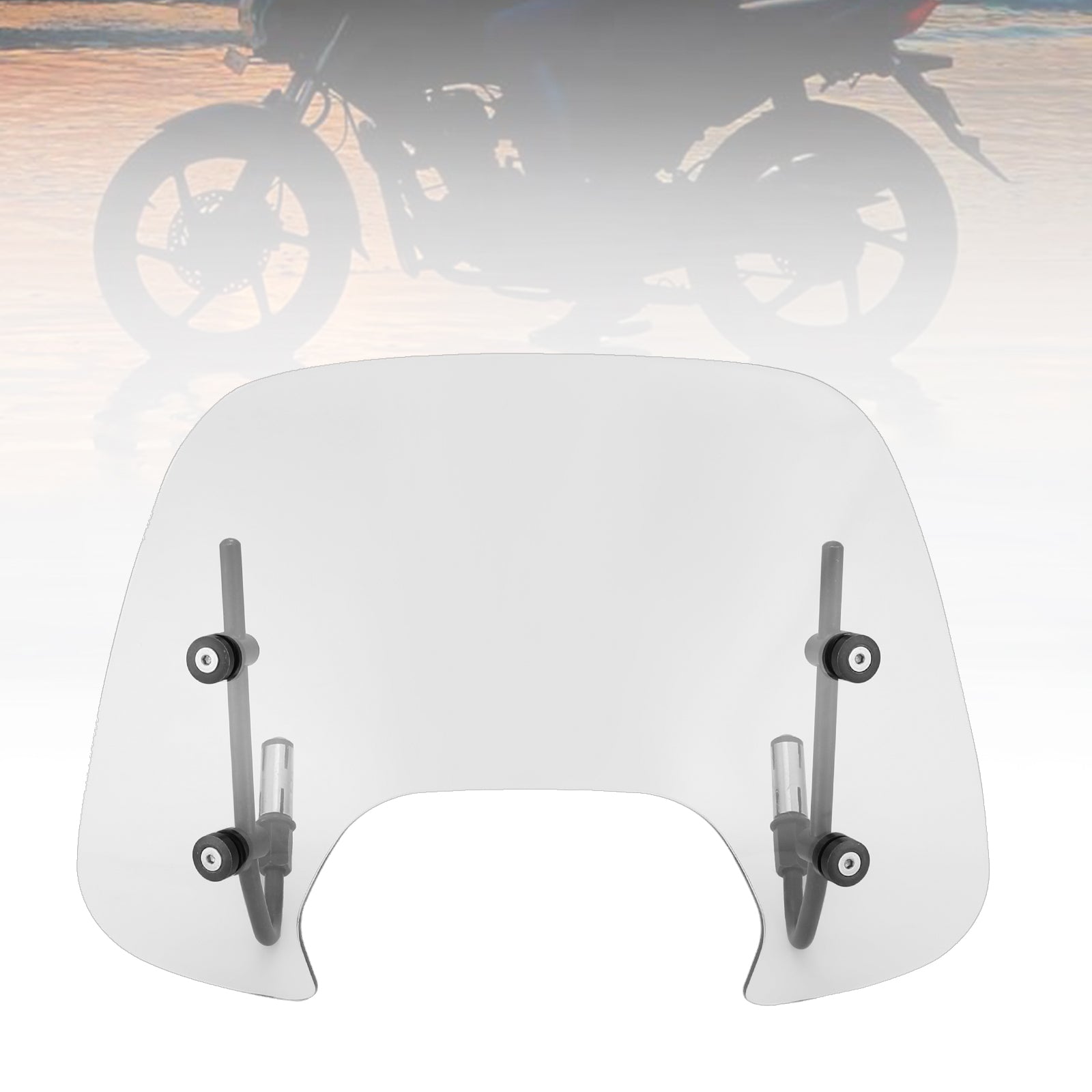 ABS Motorcycle Windshield WindScreen fit for Vespa Sprint 150 2016-2021 Generic