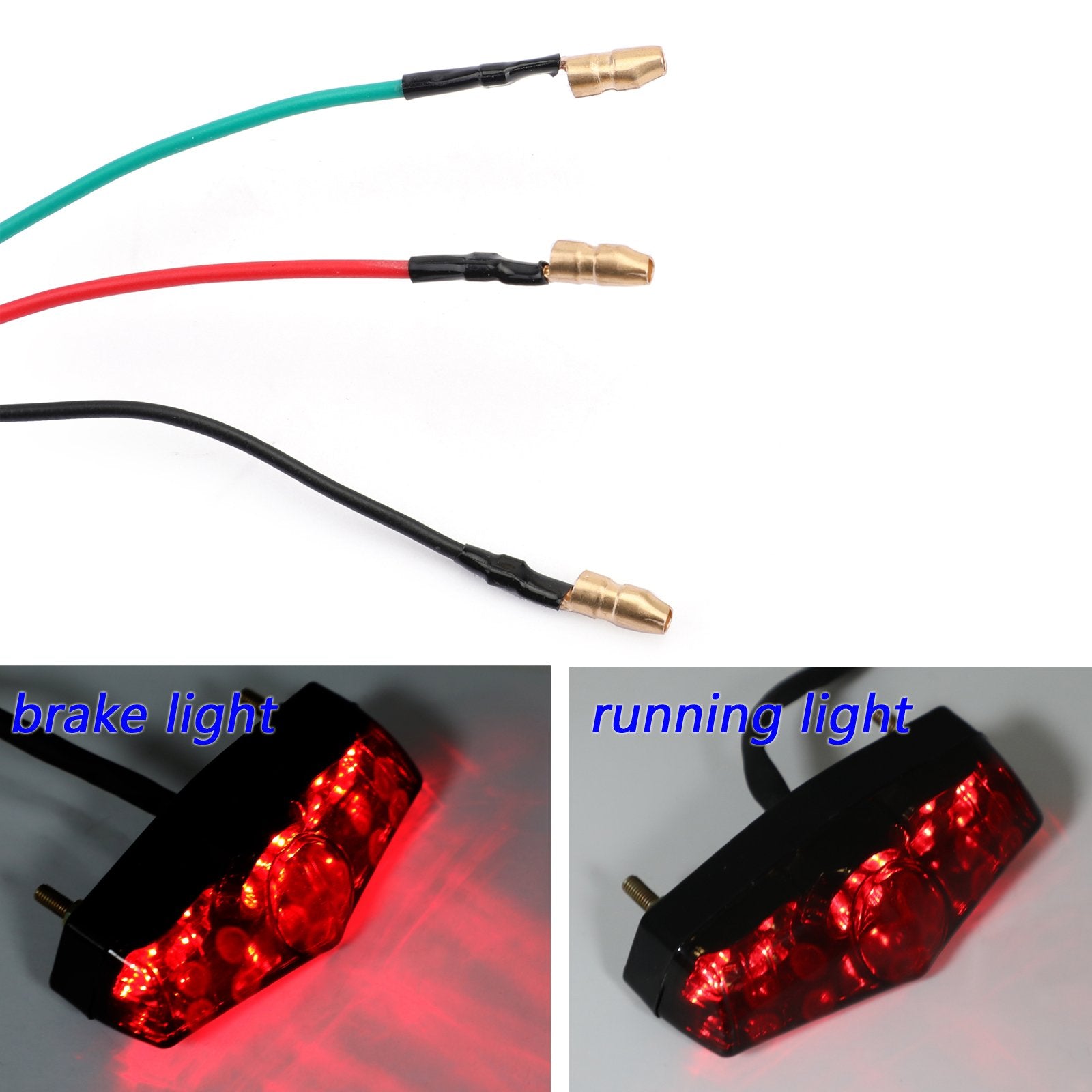 Universal ABS LED Smoke 12V Brake Stop Running Rear Tail Light Lamp SmokeVehicle Parts &amp; Accessories, Car Parts, External Lights &amp; Indicators!