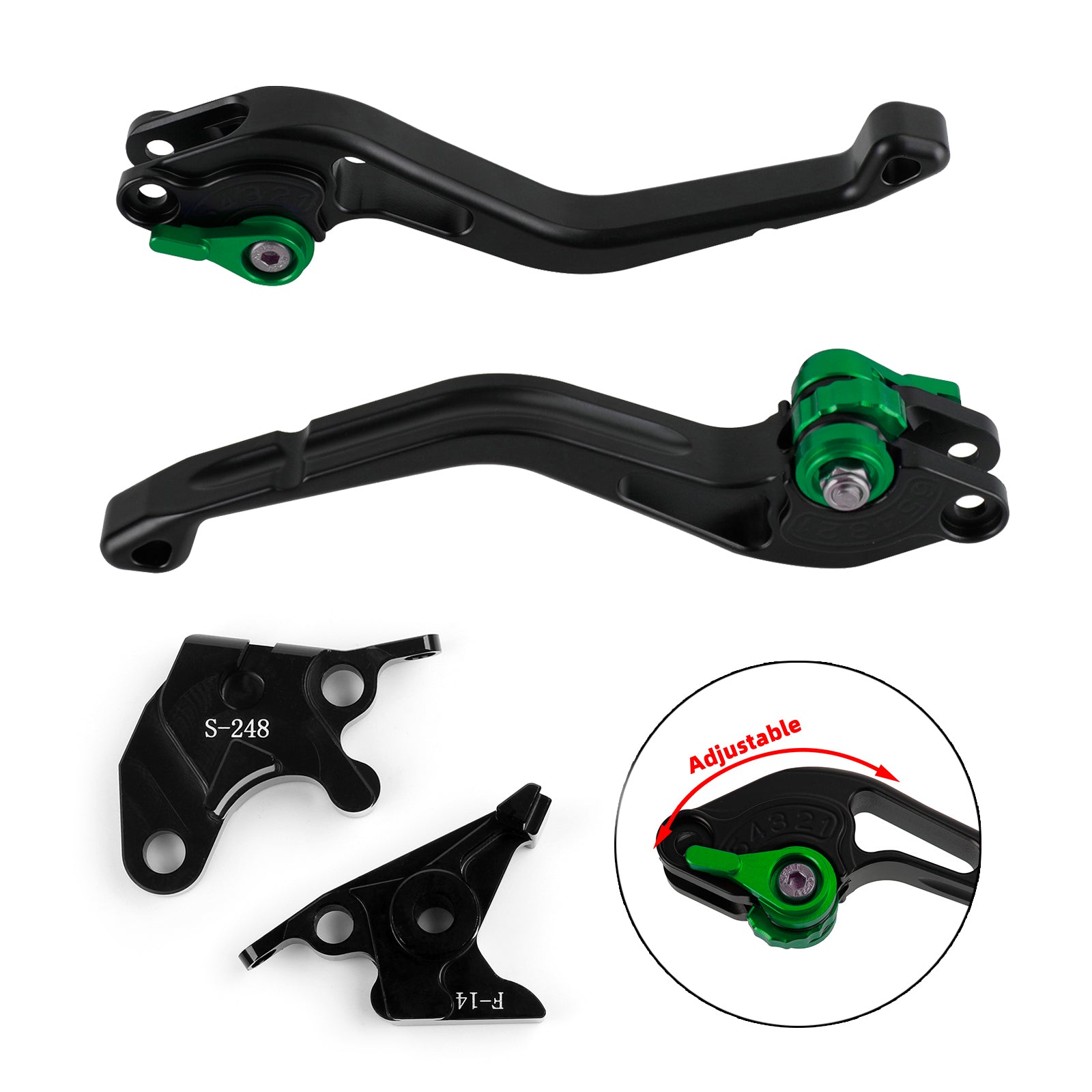 NEW Short Clutch Brake Lever fit for Suzuki GSXR600 750 1000 DL650 GSR600