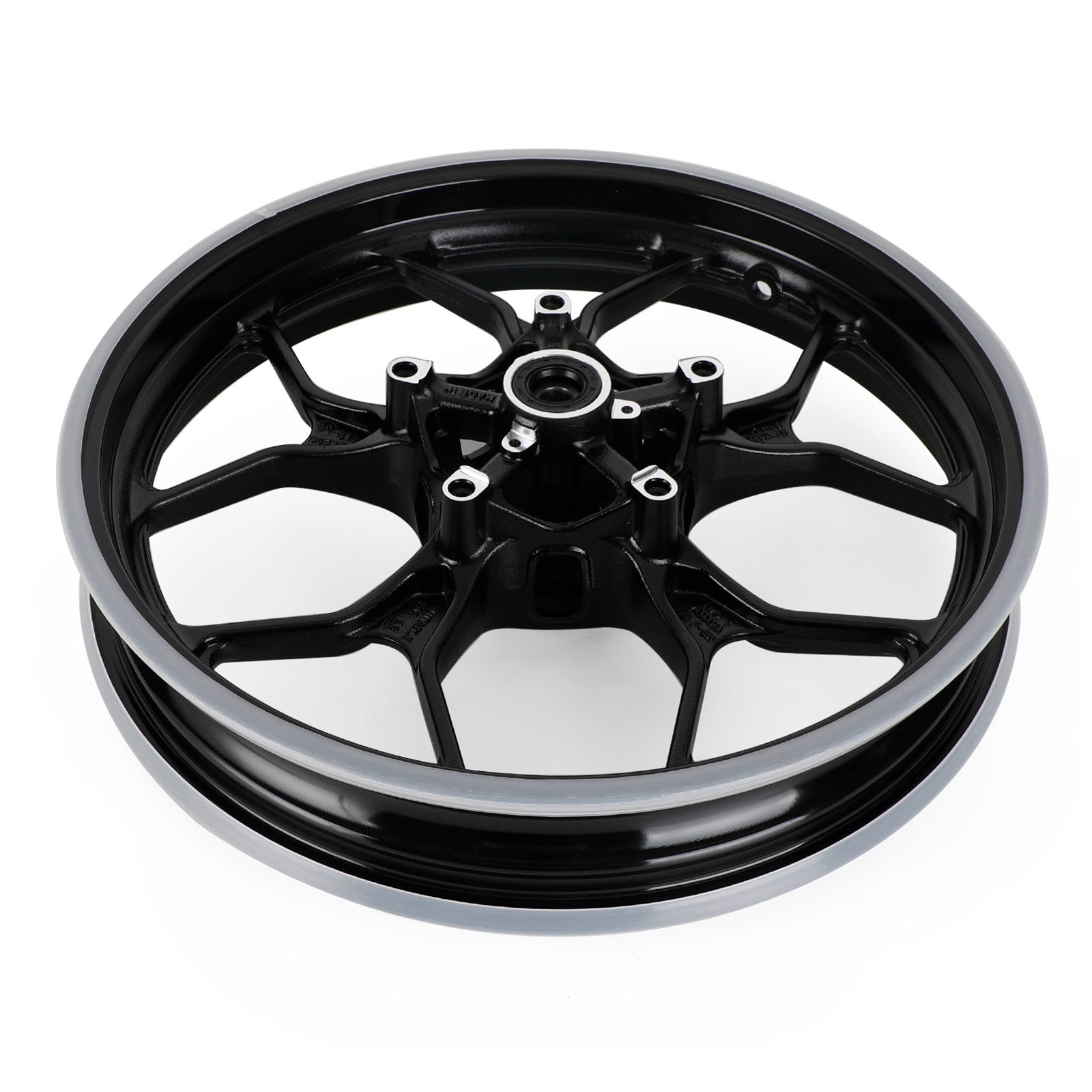 Complete Front Wheel Rim For Yamaha YZF R3 YZF-R3 RH07 RH12 2015 - 2022 Black Generic