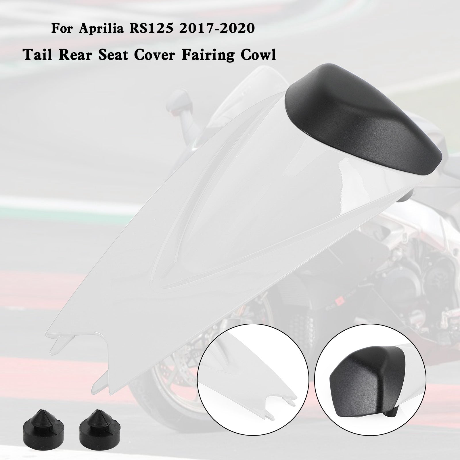 Rücksitzbezug-Verkleidungsverkleidung für Aprilia RS125 RS4 RSV4 1000 2009-2022