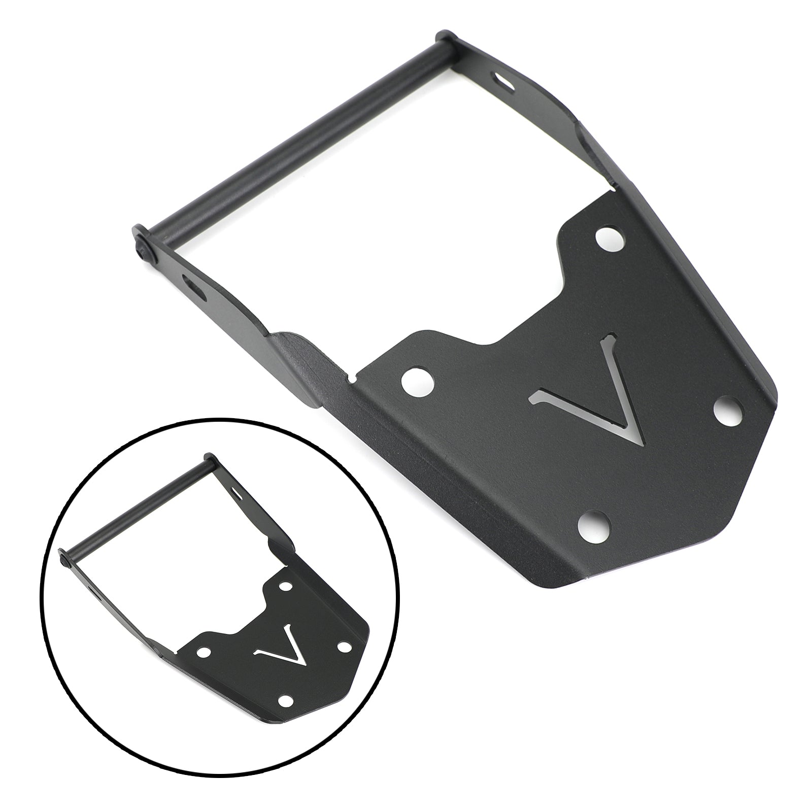 Navigation Bracket Phone Gps Bracket Black Fits For Bmw Honda Versys X300 2021 Generic