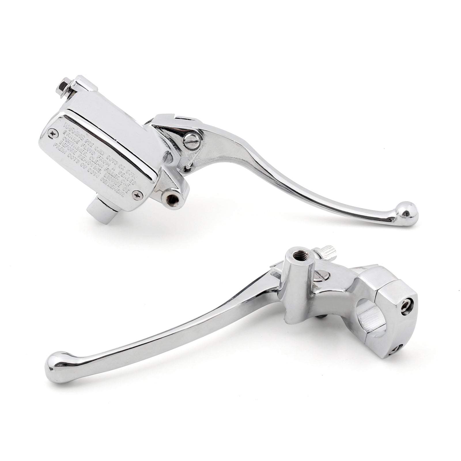 Honda Handlebar Control Reservoir Bore Brake Clutch Levers Fit For NV750C2 Shadow 750 99-01 Chrome