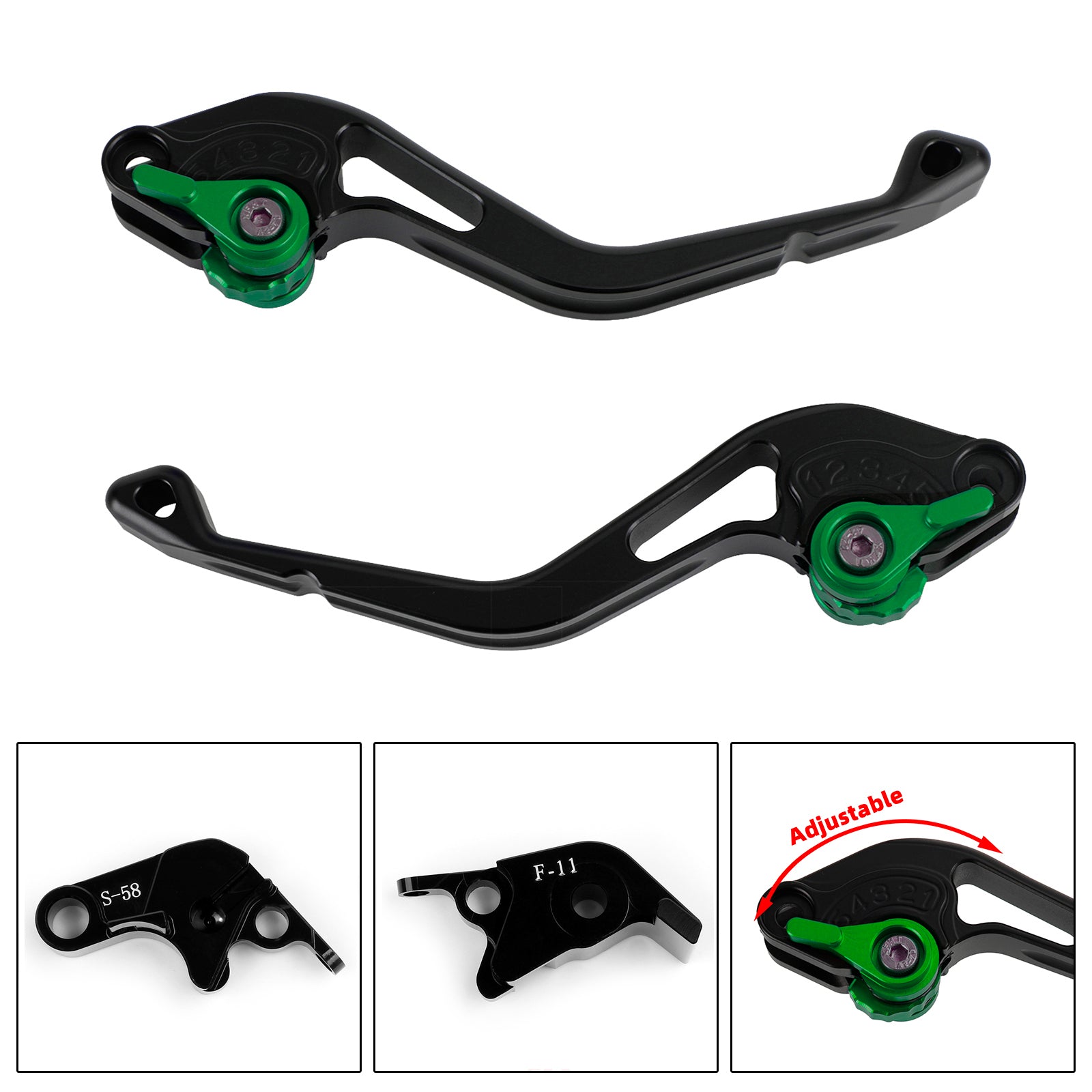 Nouveau levier de frein d'embrayage court adapté pour Aprilia RSV4/RSV4 FACTORY 2009-2015