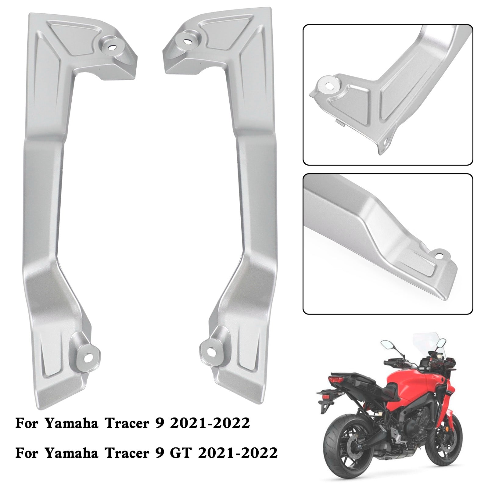Seitenverkleidungsabdeckungen für den hinteren Hecksitz für Yamaha Tracer 9 GT 2021–2022