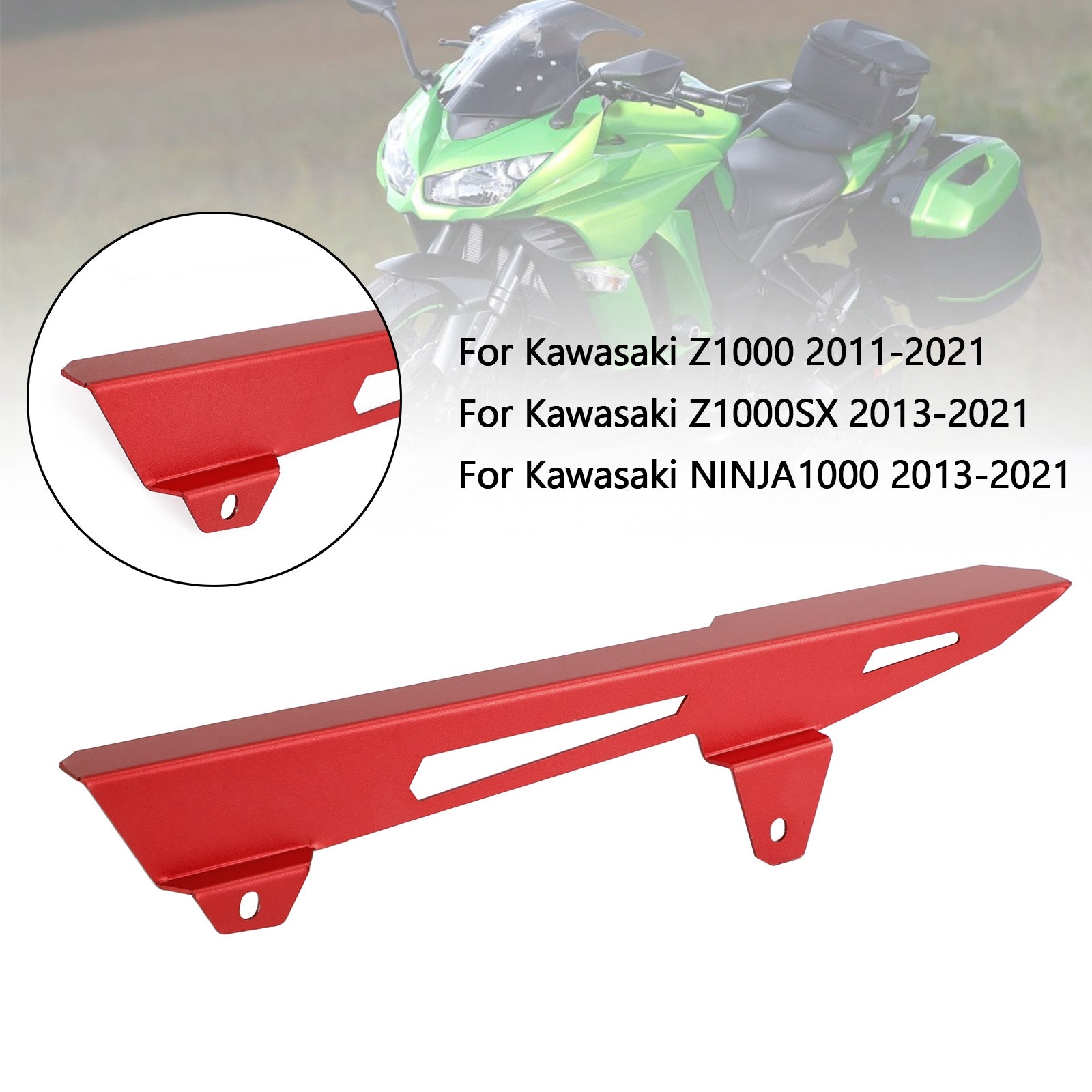 Couvercle de protection de chaîne de pignon pour Kawasaki Z1000SX NINJA 1000 Z1000 11-21