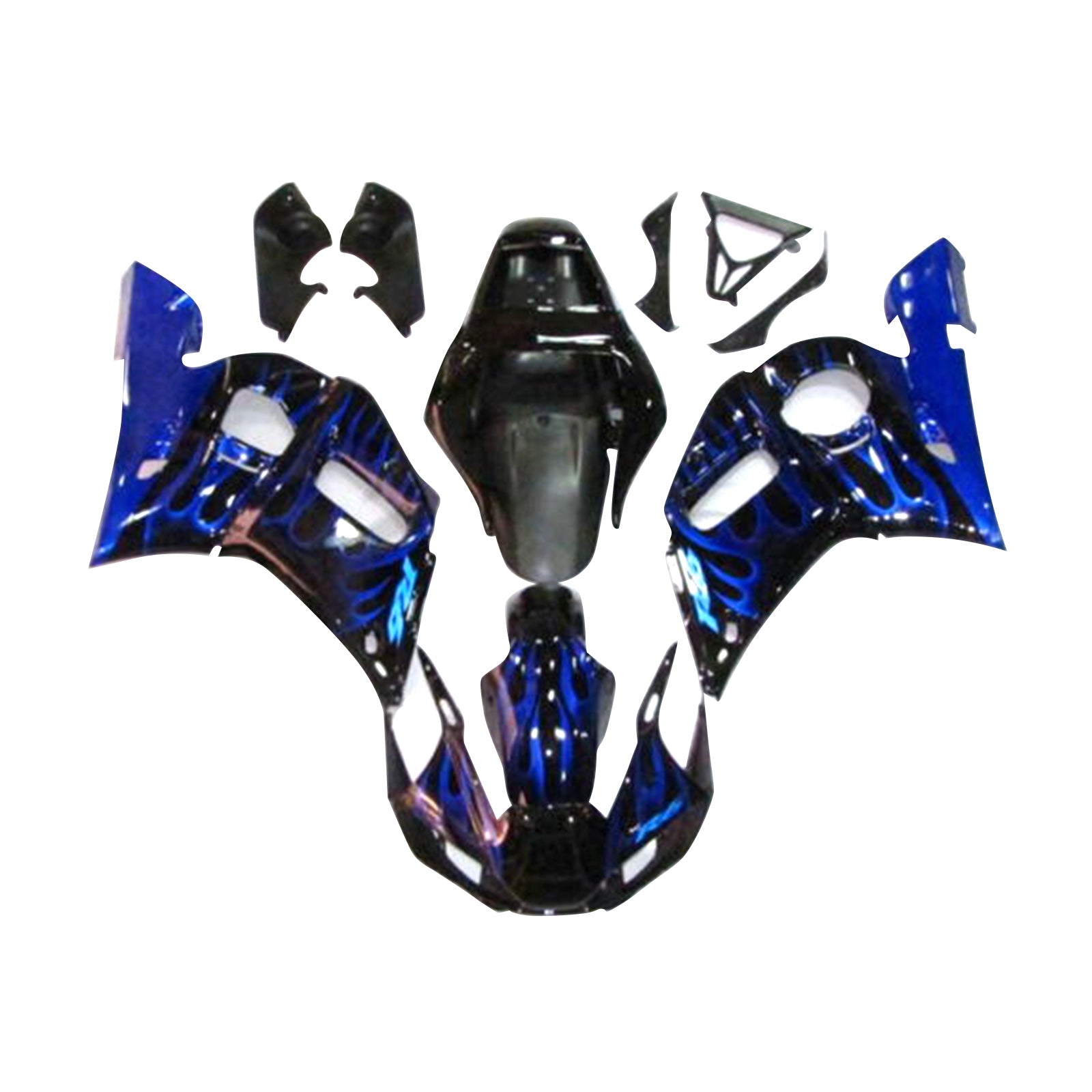 Amotopart 1998-2002 Yamaha YZF-R6 Kit de carenado azul